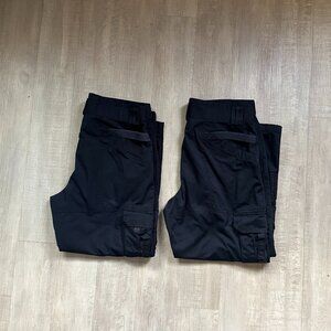 Two pairs, size 40x30, 5.11 Tactical Series Men's Multiple Cargo Pocket Pants